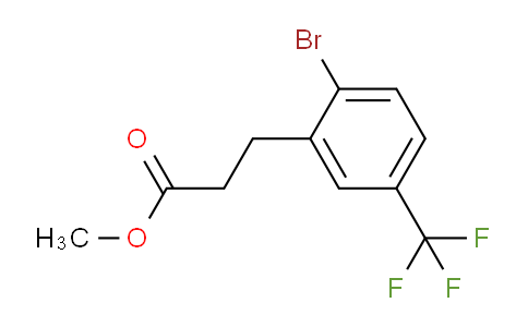 AS21849 | Methyl 3-(2'-bromo-5'-(trifluoromethyl)phenyl)propionate