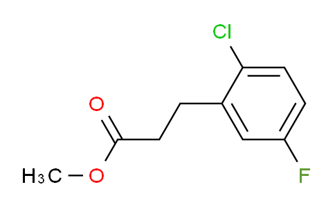 AS21850 | Methyl 3-(2'-chloro-5'-fluorophenyl)propionate