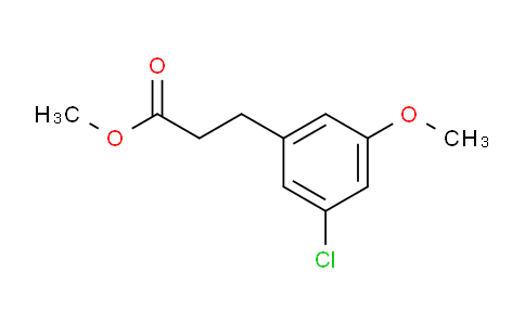 AS21856 | Methyl 3-(3'-chloro-5'-methoxyphenyl)propionate