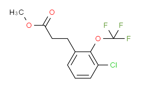 AS21859 | Methyl 3-(3'-chloro-2'-(trifluoromethoxy)phenyl)propionate