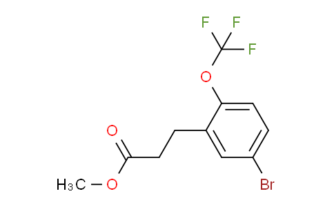 AS21873 | Methyl 3-(5'-bromo-2'-(trifluoromethoxy)phenyl)propionate