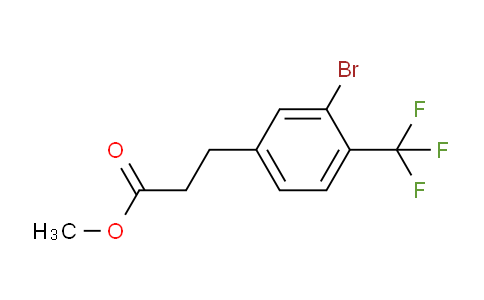 AS21874 | Methyl 3-(3'-bromo-4'-(trifluoromethyl)phenyl)propionate
