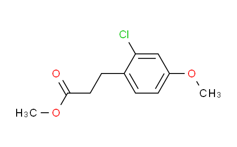 AS21881 | Methyl 3-(2'-chloro-4'-methoxyphenyl)propionate
