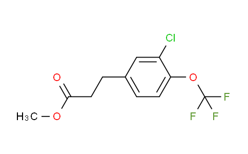 AS21885 | Methyl 3-(3'-chloro-4'-(trifluoromethoxy)phenyl)propionate