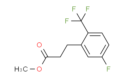 AS21886 | Methyl 3-(5'-fluoro-2'-(trifluoromethyl)phenyl)propionate