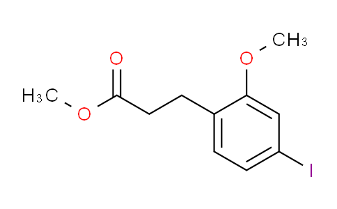 AS21901 | Methyl 3-(4'-iodo-2'-methoxyphenyl)propionate