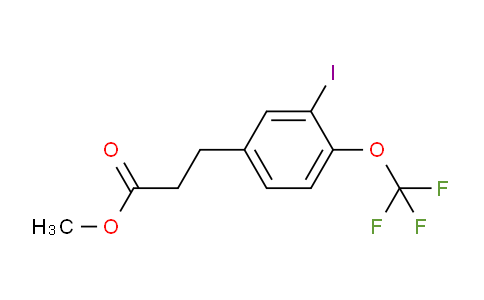 AS21917 | Methyl 3-(3'-iodo-4'-(trifluoromethoxy)phenyl)propionate