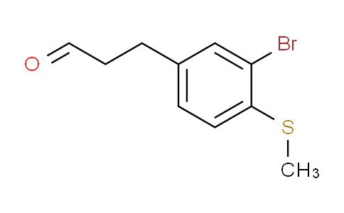 AS21934 | 3-(3-Bromo-4-(methylthio)phenyl)propanal