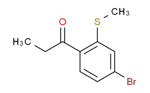 AS21936 | 1-(4-Bromo-2-(methylthio)phenyl)propan-1-one