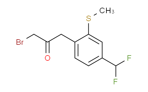 AS21939 | 3-Bromo-1-(4-(difluoromethyl)-2-(methylthio)phenyl)propan-2-one