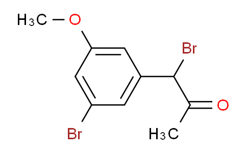 AS21947 | 1-Bromo-1-(3-bromo-5-methoxyphenyl)propan-2-one