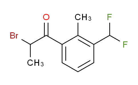 AS21954 | 2-Bromo-1-(3-(difluoromethyl)-2-methylphenyl)propan-1-one