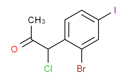 AS21976 | 1-(2-Bromo-4-iodophenyl)-1-chloropropan-2-one