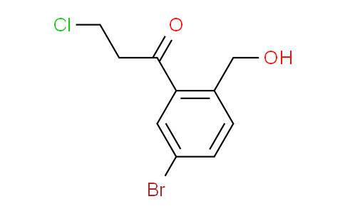 AS21982 | 1-(5-Bromo-2-(hydroxymethyl)phenyl)-3-chloropropan-1-one