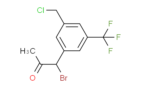 AS21987 | 1-溴-1-(3-氯甲基-5-三氟甲基苯基)丙-2-酮