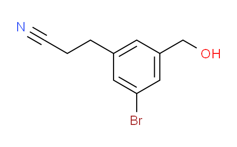 AS22014 | 3-(3-Bromo-5-(hydroxymethyl)phenyl)propanenitrile