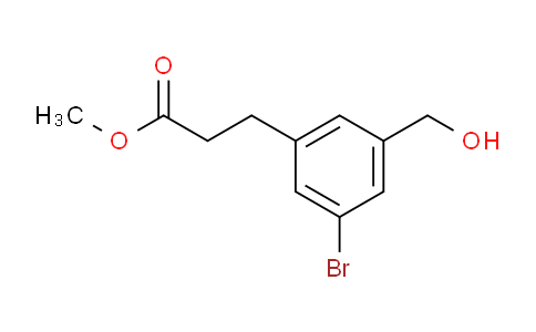 AS22020 | Methyl 3-(3-bromo-5-(hydroxymethyl)phenyl)propanoate