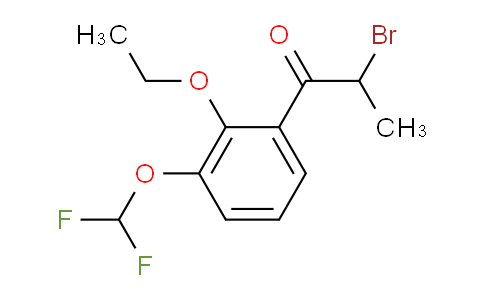 AS22028 | 2-Bromo-1-(3-(difluoromethoxy)-2-ethoxyphenyl)propan-1-one