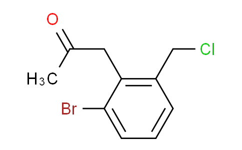 AS22036 | 1-(2-Bromo-6-(chloromethyl)phenyl)propan-2-one