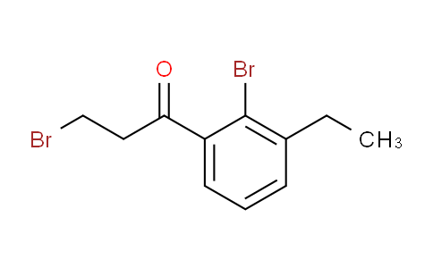 AS22051 | 3-Bromo-1-(2-bromo-3-ethylphenyl)propan-1-one