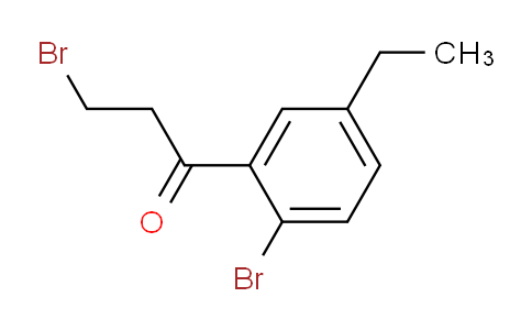AS22052 | 3-Bromo-1-(2-bromo-5-ethylphenyl)propan-1-one