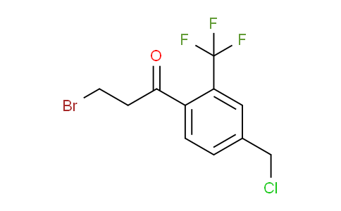 AS22064 | 3-Bromo-1-(4-(chloromethyl)-2-(trifluoromethyl)phenyl)propan-1-one