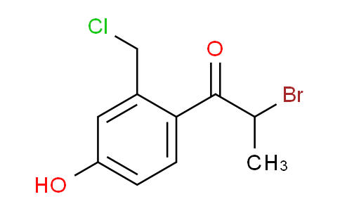 AS22085 | 2-Bromo-1-(2-(chloromethyl)-4-hydroxyphenyl)propan-1-one