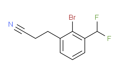 AS22104 | 3-(2-Bromo-3-(difluoromethyl)phenyl)propanenitrile