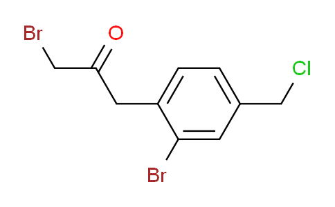 AS22133 | 1-Bromo-3-(2-bromo-4-(chloromethyl)phenyl)propan-2-one