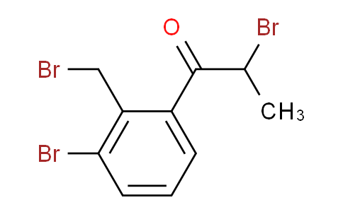 AS22142 | 2-Bromo-1-(3-bromo-2-(bromomethyl)phenyl)propan-1-one