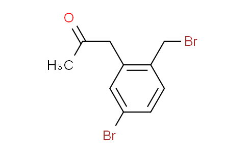 AS22148 | 1-(5-Bromo-2-(bromomethyl)phenyl)propan-2-one
