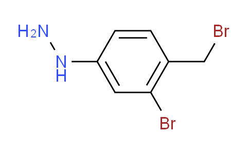 AS22150 | 2-Bromo-4-hydrazinylbenzyl bromide