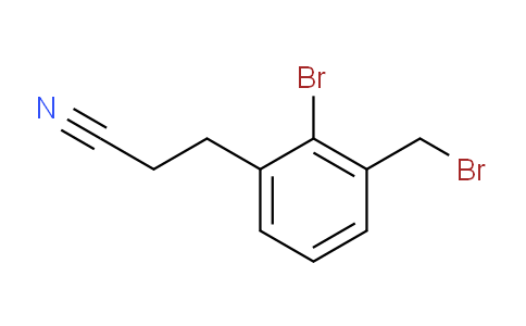 AS22162 | 3-(2-Bromo-3-(bromomethyl)phenyl)propanenitrile