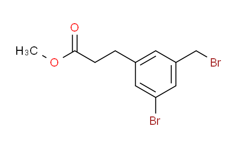 AS22176 | Methyl 3-(3-bromo-5-(bromomethyl)phenyl)propanoate