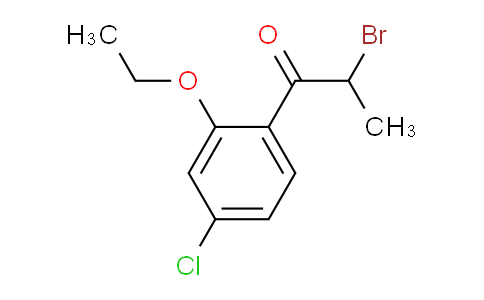 AS22181 | 2-Bromo-1-(4-chloro-2-ethoxyphenyl)propan-1-one