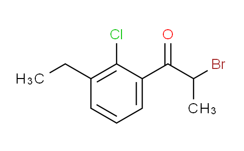 AS22189 | 2-Bromo-1-(2-chloro-3-ethylphenyl)propan-1-one