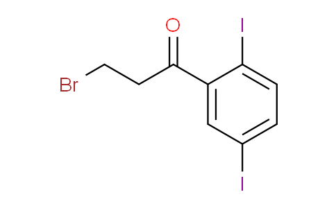AS22206 | 3-Bromo-1-(2,5-diiodophenyl)propan-1-one