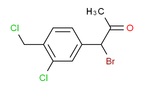 AS22212 | 1-Bromo-1-(3-chloro-4-(chloromethyl)phenyl)propan-2-one