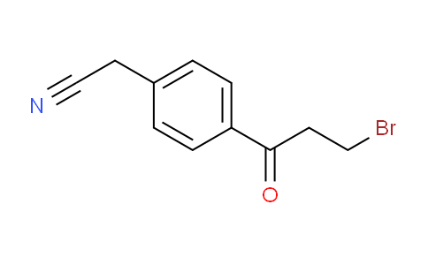 AS22231 | 3-Bromo-1-(4-(cyanomethyl)phenyl)propan-1-one