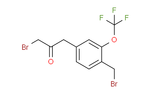AS22247 | 1-Bromo-3-(4-(bromomethyl)-3-(trifluoromethoxy)phenyl)propan-2-one