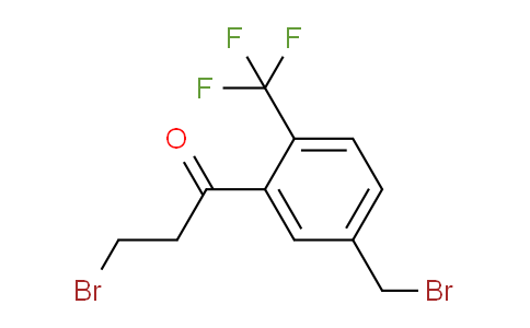 AS22251 | 3-Bromo-1-(5-(bromomethyl)-2-(trifluoromethyl)phenyl)propan-1-one