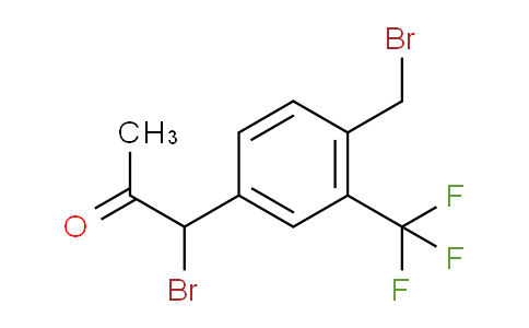 AS22253 | 1-Bromo-1-(4-(bromomethyl)-3-(trifluoromethyl)phenyl)propan-2-one