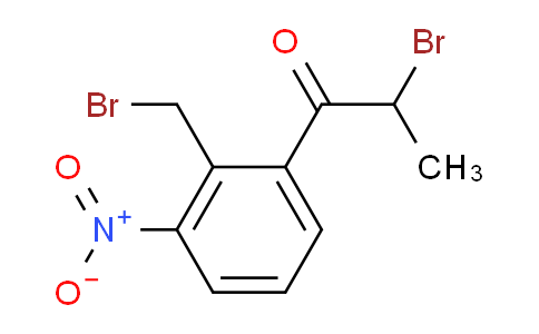 AS22266 | 2-Bromo-1-(2-(bromomethyl)-3-nitrophenyl)propan-1-one