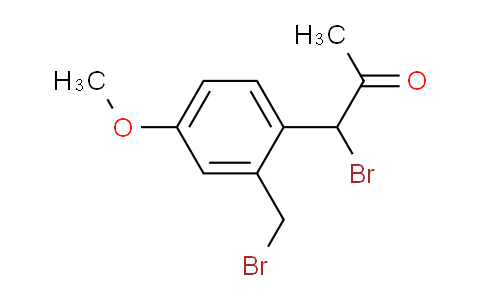 AS22272 | 1-Bromo-1-(2-(bromomethyl)-4-methoxyphenyl)propan-2-one