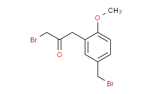 AS22274 | 1-Bromo-3-(5-(bromomethyl)-2-methoxyphenyl)propan-2-one