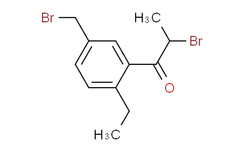 AS22298 | 2-Bromo-1-(5-(bromomethyl)-2-ethylphenyl)propan-1-one