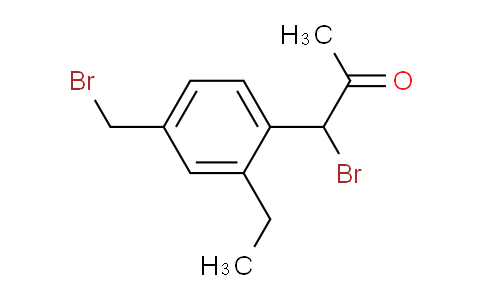 AS22301 | 1-Bromo-1-(4-(bromomethyl)-2-ethylphenyl)propan-2-one