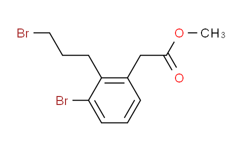 AS22350 | Methyl 3-bromo-2-(3-bromopropyl)phenylacetate