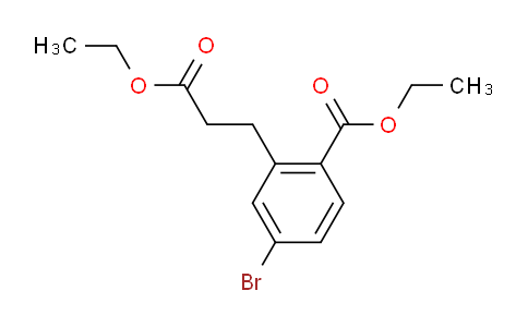 AS22365 | Ethyl 4-bromo-2-(3-ethoxy-3-oxopropyl)benzoate