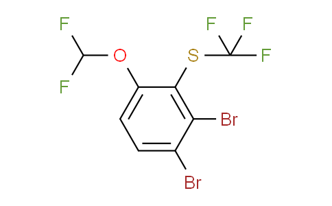 AS22369 | 1,2-Dibromo-4-difluoromethoxy-3-(trifluoromethylthio)benzene